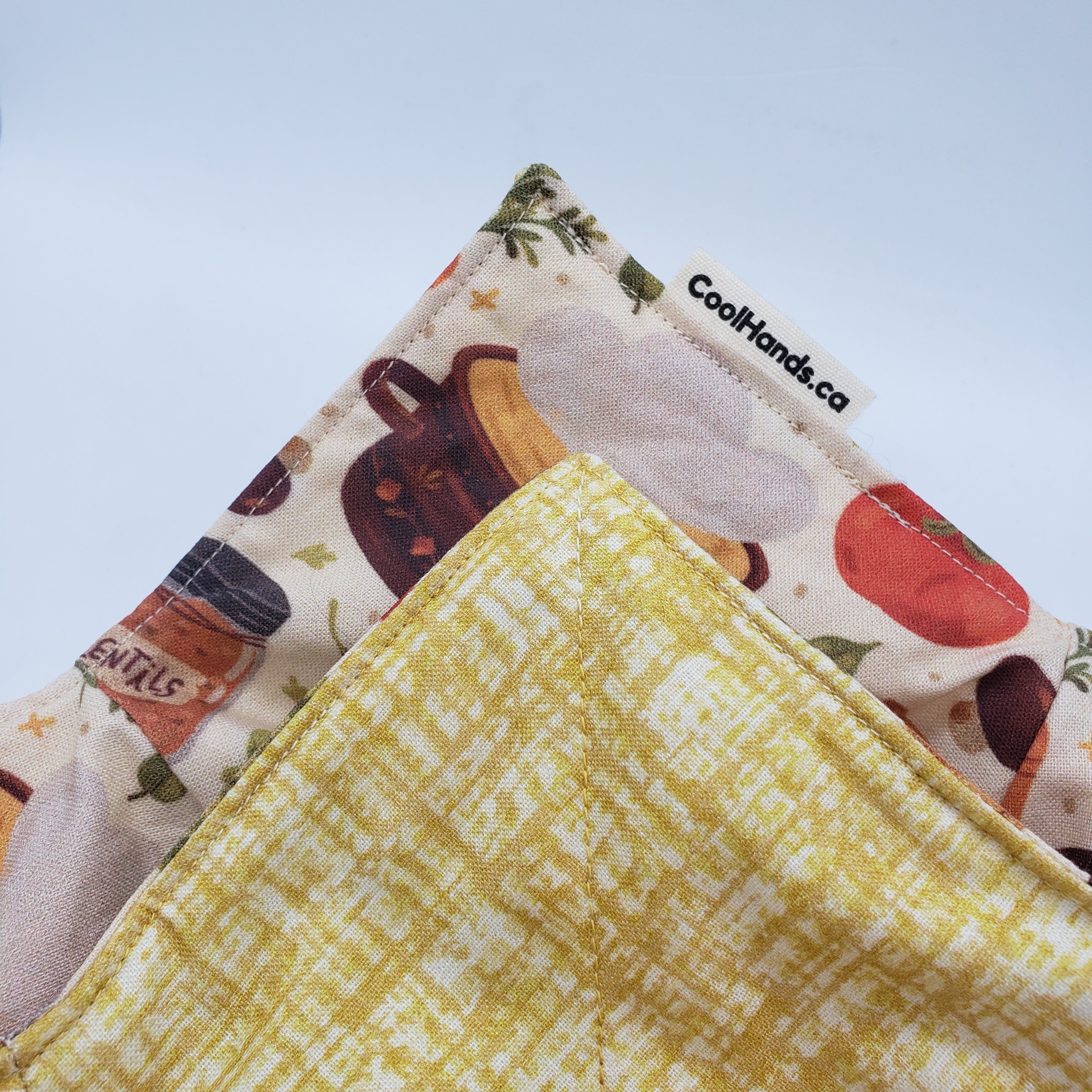 Microwavable Bowl Cozy – 100% Cotton, Handmade | SouperBowl by Cool Hand Nukes.