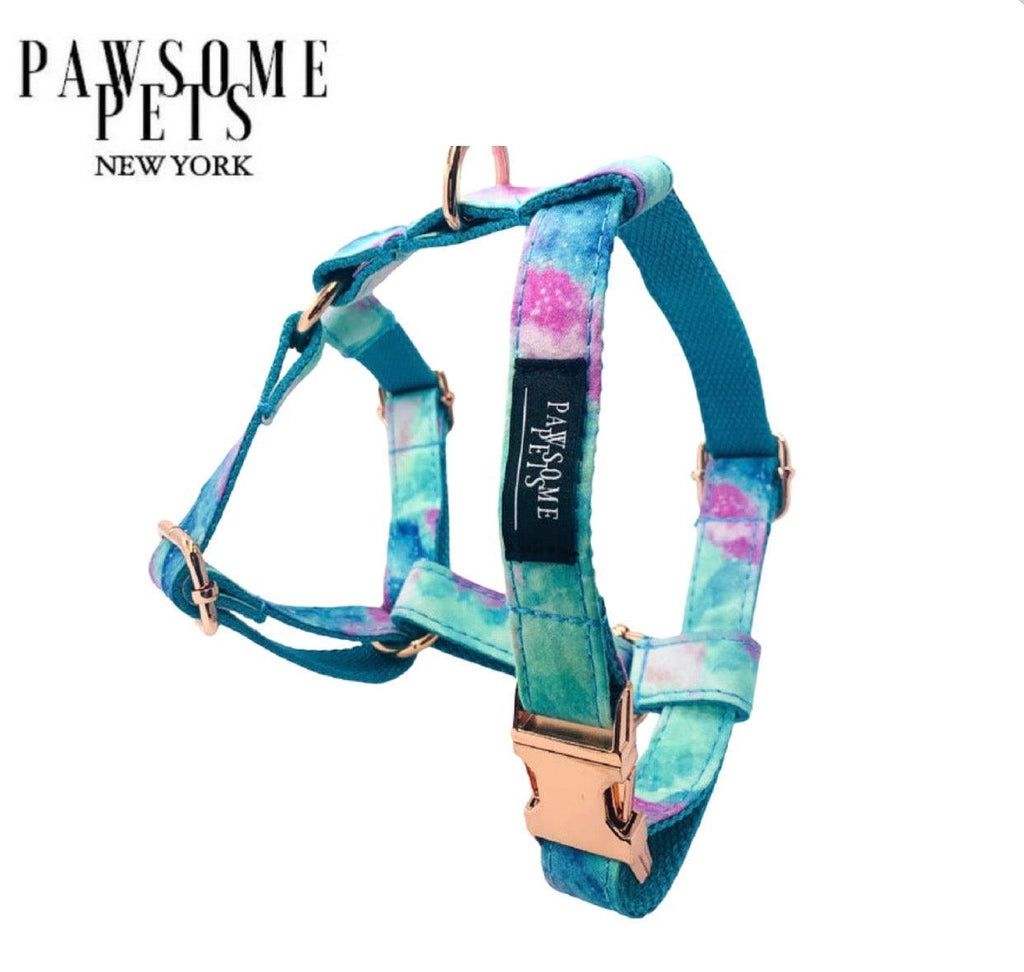 Sky-Tint Step-In Dog Harness & Leash Set – Adjustable, Lightweight | Pawsome Pets New York