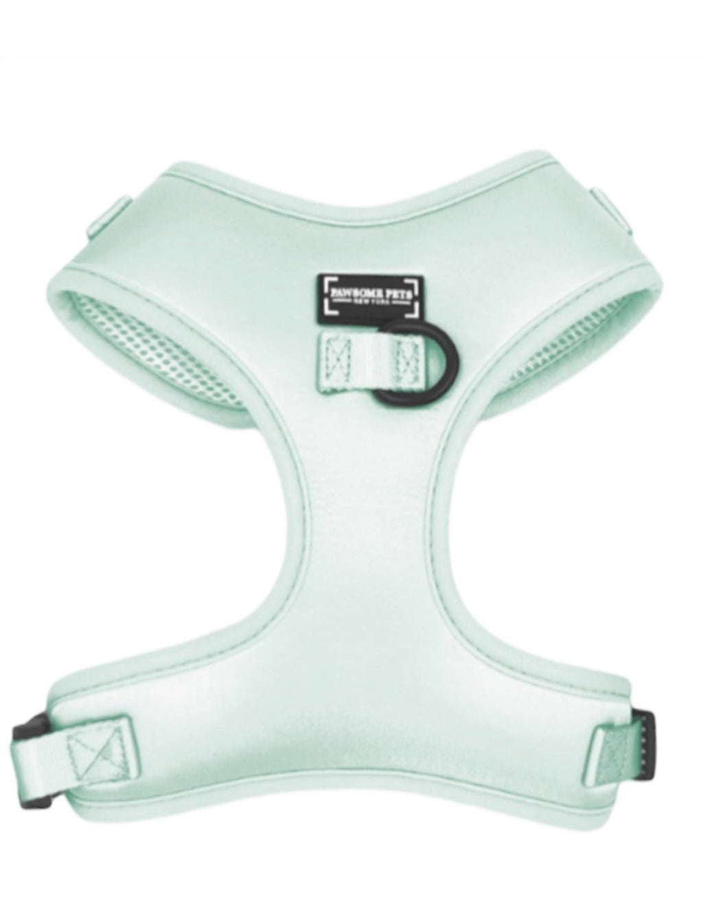 Mint Green Luxury Pet Walking Bundle – Harness, Collar, Lead, Bowtie & Poop Bag Holder | Pawsome Pets