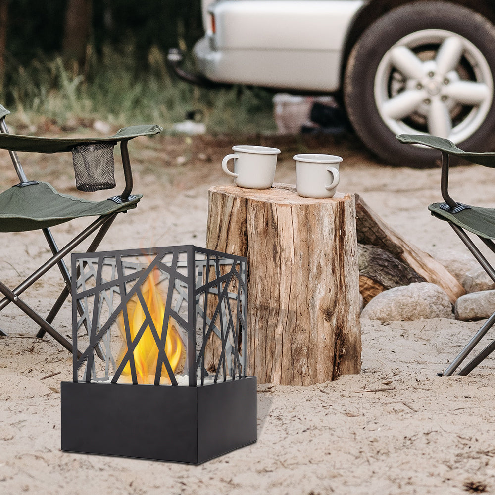 JHY Design Portable Bio Ethanol Fire Pit Bowl – Ventless, Indoor & Outdoor | 29cm