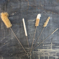 Set of 5 Sisal Bottle Brushes – Plastic-Free, Eco-Friendly Cleaning Set | Plantish