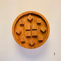 Hand-Carved Aromatherapy Wood Diffuser – Rosewood or Black Walnut | Stylish Home Decor