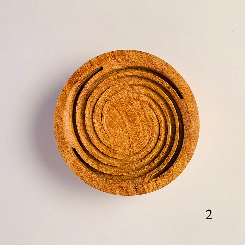 Hand-Carved Aromatherapy Wood Diffuser – Rosewood or Black Walnut | Stylish Home Decor