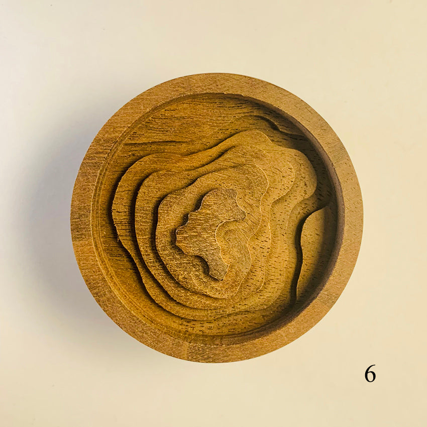 Hand-Carved Aromatherapy Wood Diffuser – Rosewood or Black Walnut | Stylish Home Decor