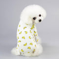 Vibrant Cartoon Dog Pajamas – Comfy 100% Cotton Home Clothes for Pets | Dog Hugs Cat.
