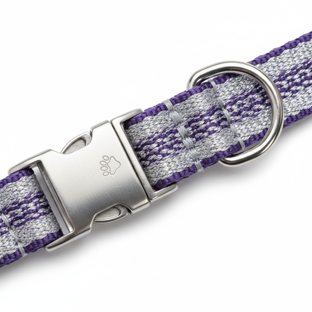 Collar buckle detail