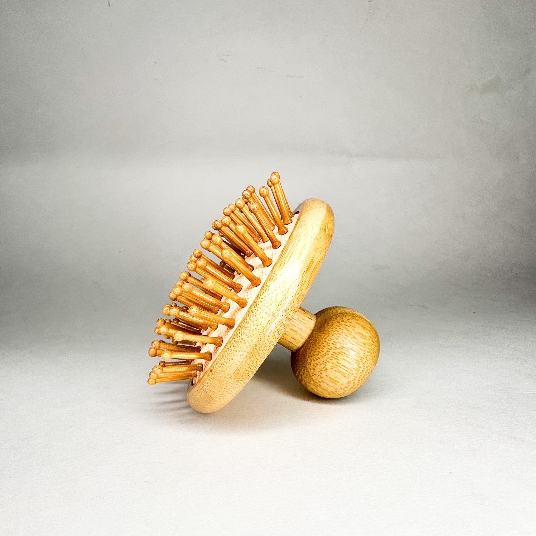 Wooden Heritage Handle Organic Hair Brush – Natural Bristles for Healthier, Shinier Hair.