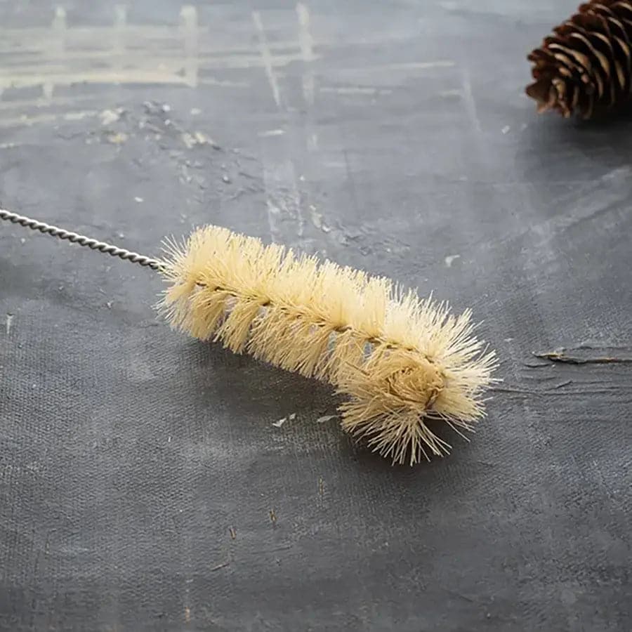 Set of 5 Sisal Bottle Brushes – Plastic-Free, Eco-Friendly Cleaning Set | Plantish